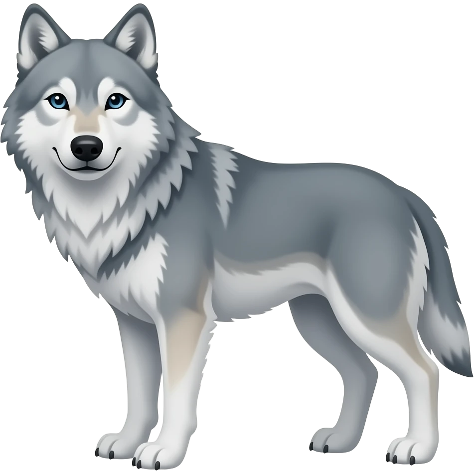 Wolf emoji
