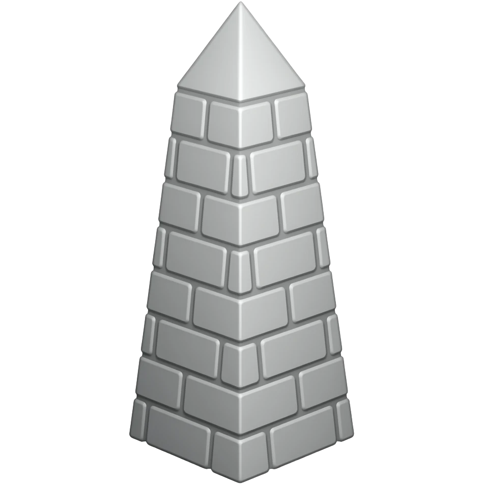 obelisk minimal emoji