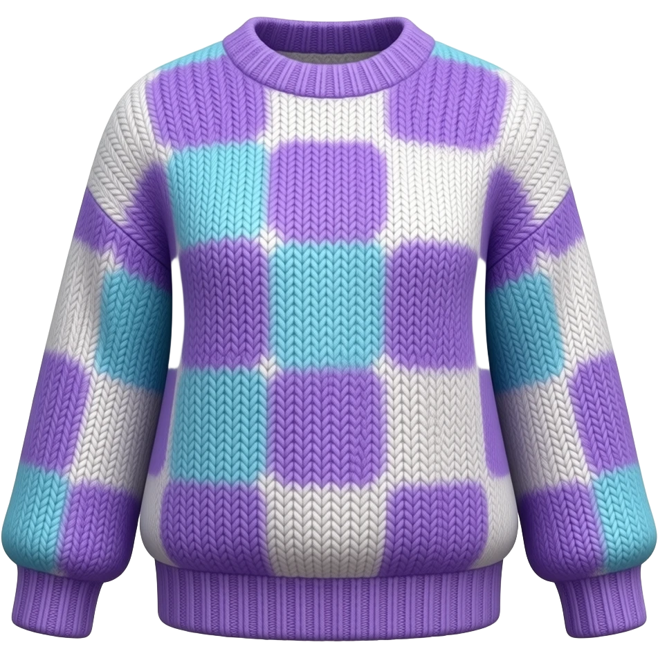Isolated, 3D rendering, ultrarealistic highly detailed womens y2k aesthetic sweater, 8k resolution. Must contain no emoji icons and no emoji faces emoji