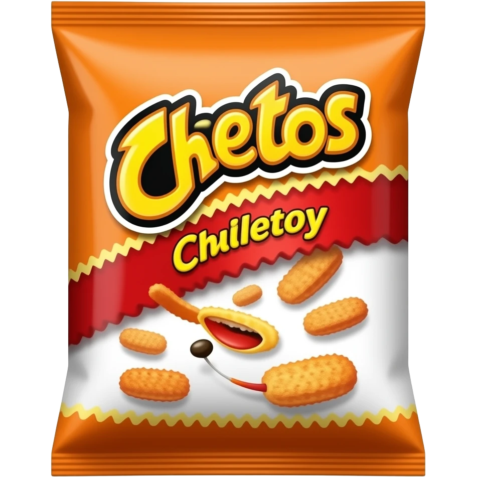 Cheetos bag emoji