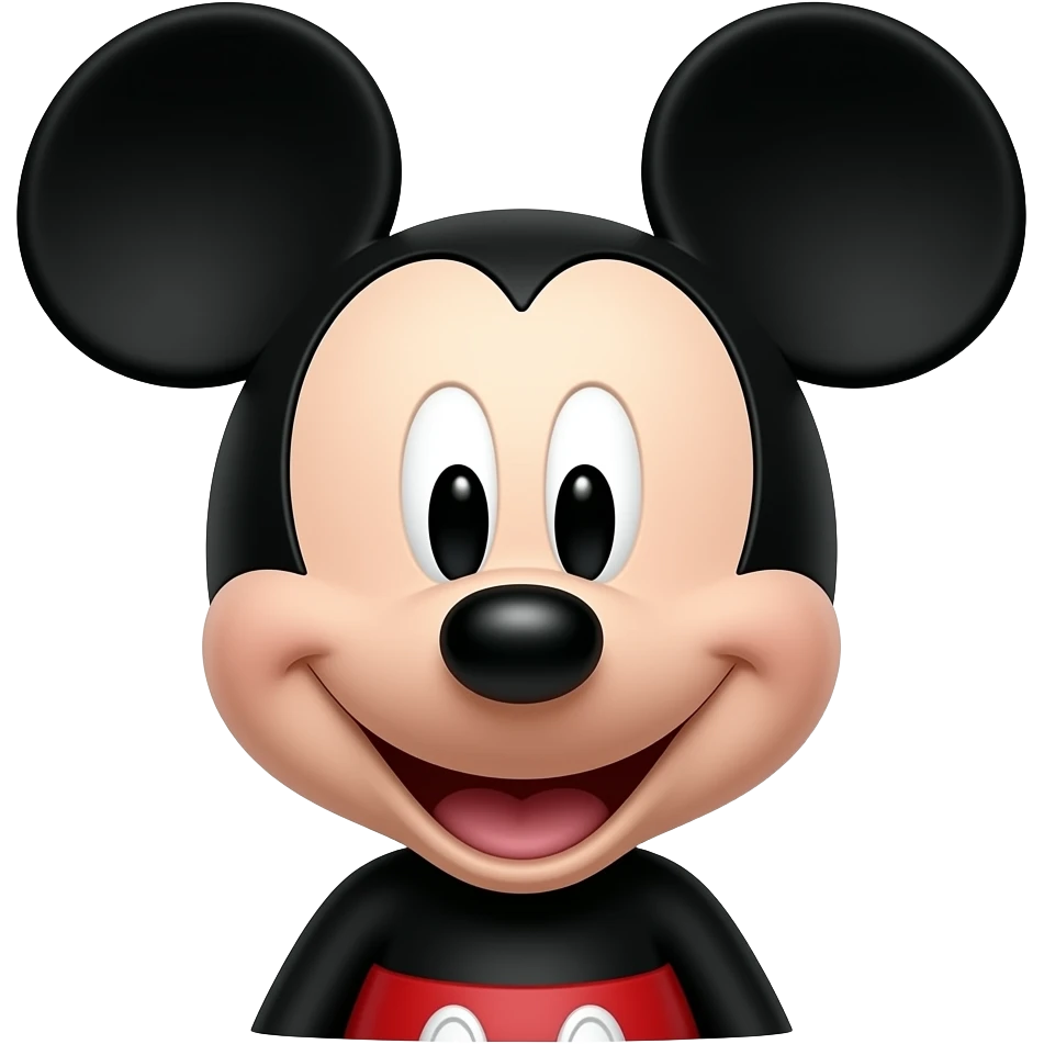 Mickey mouse emoji