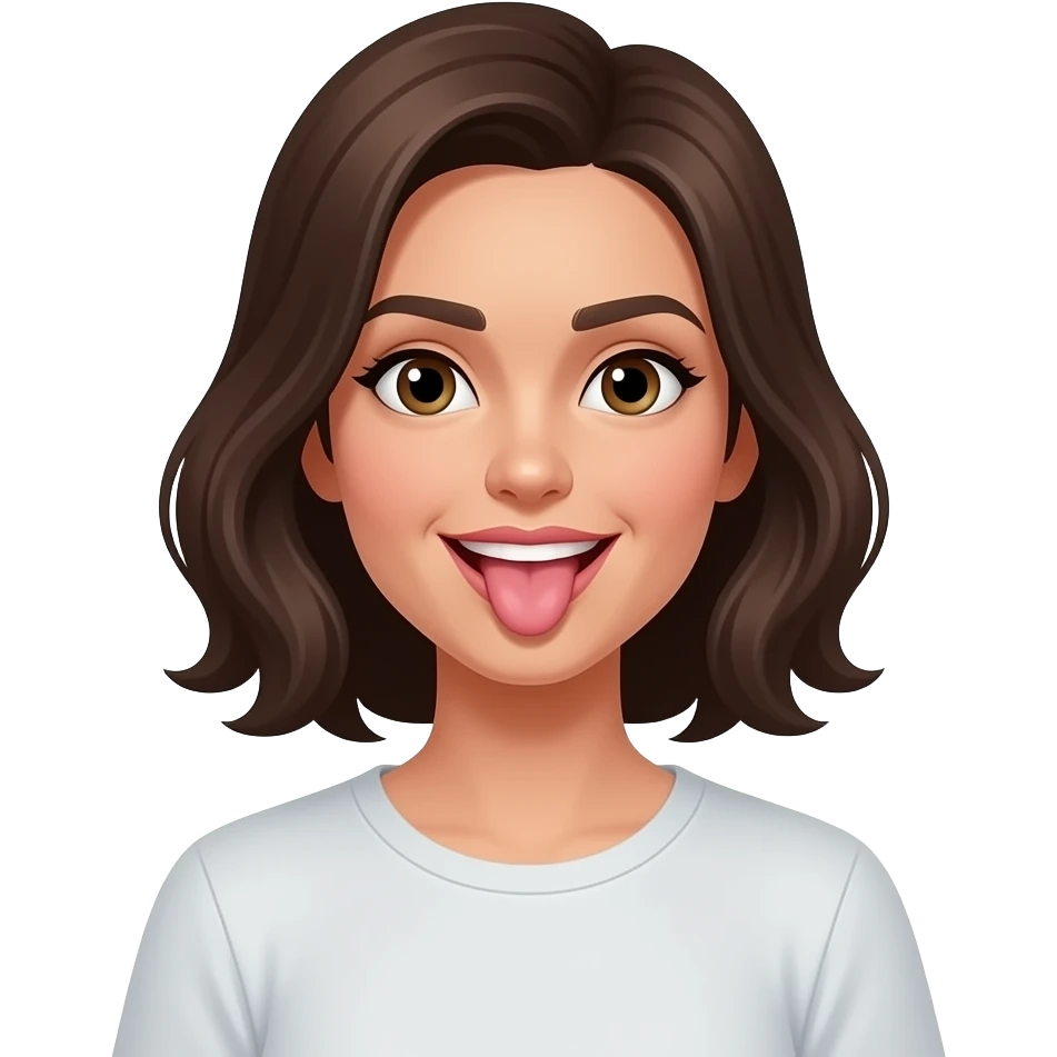 😝🤷‍♀️ emoji