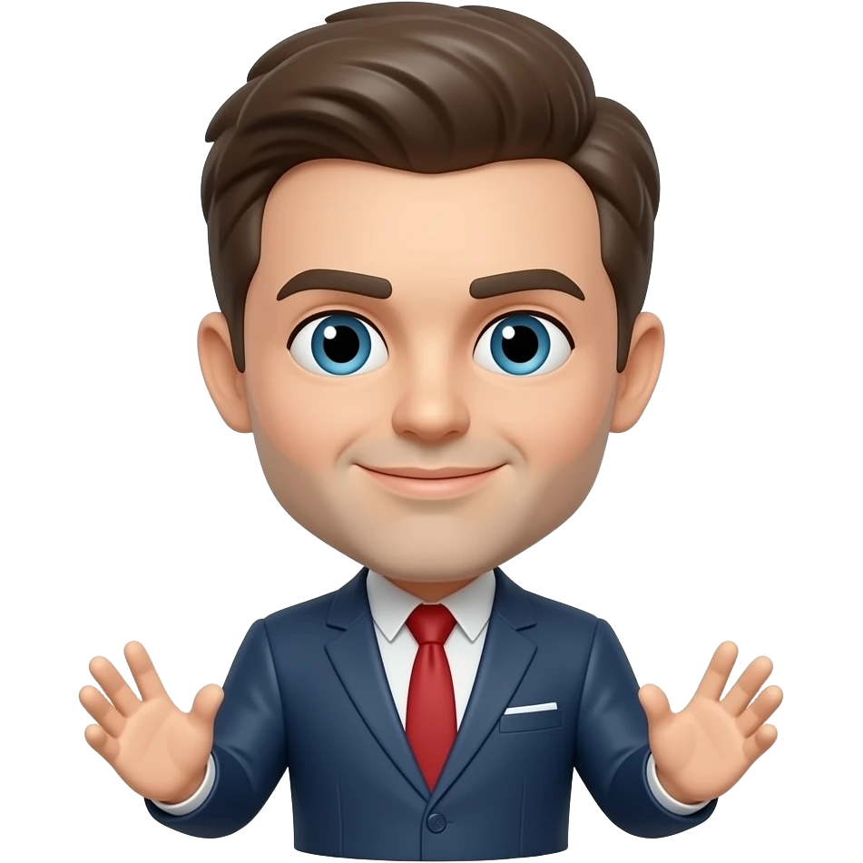 a bobblehead emoji