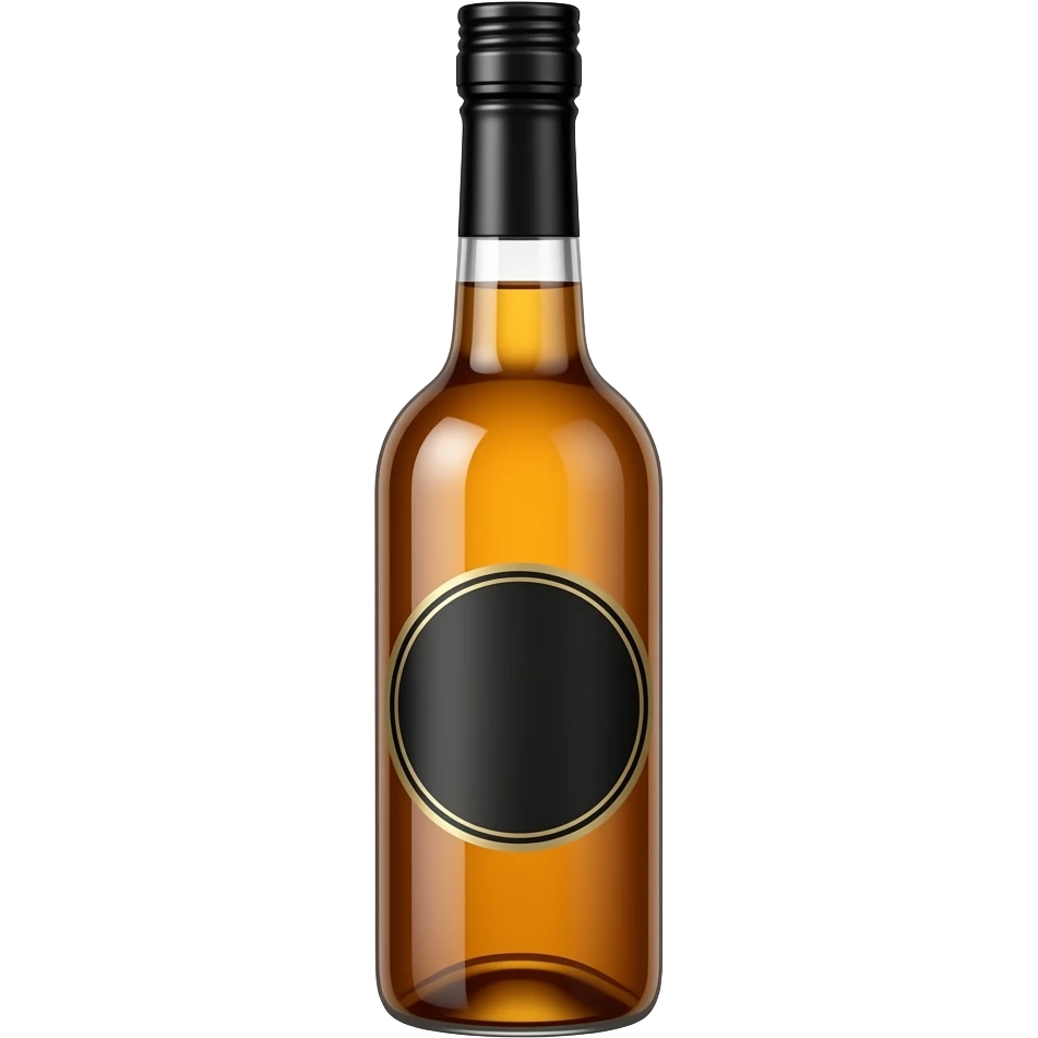 Rum bottle emoji