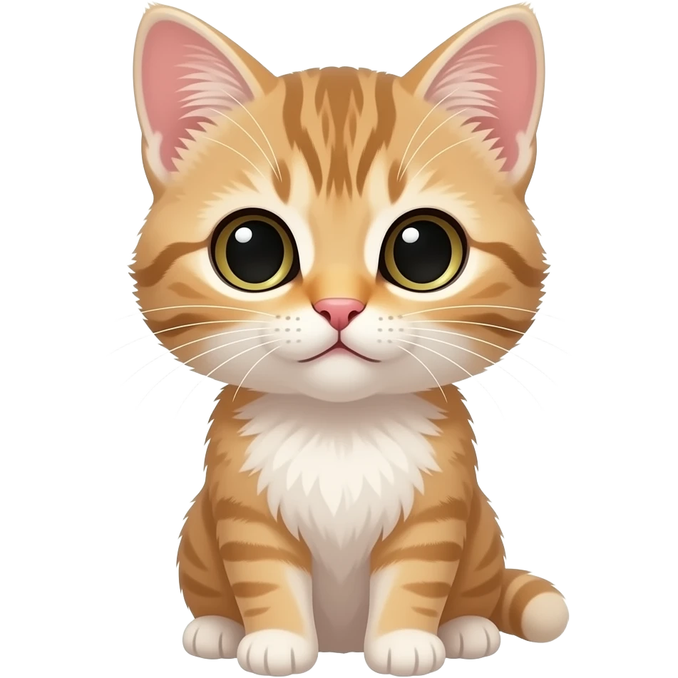Un gatito adorable emoji