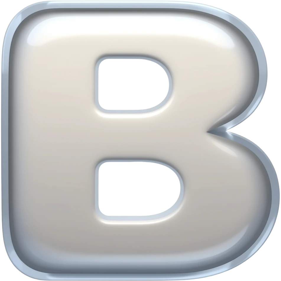 B emoji