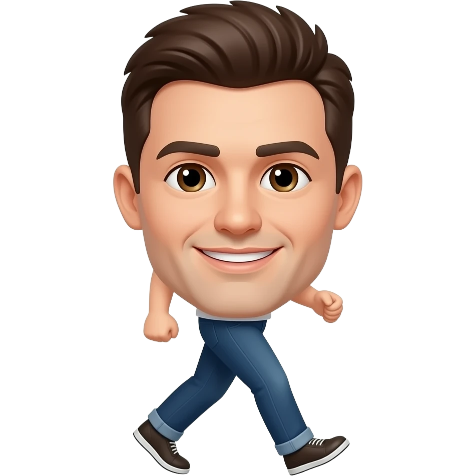 walking man emoji