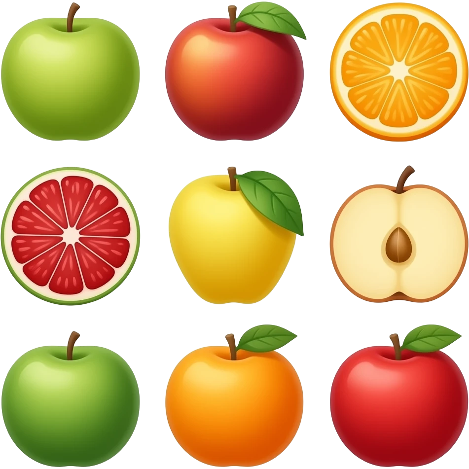 Fruits emoji