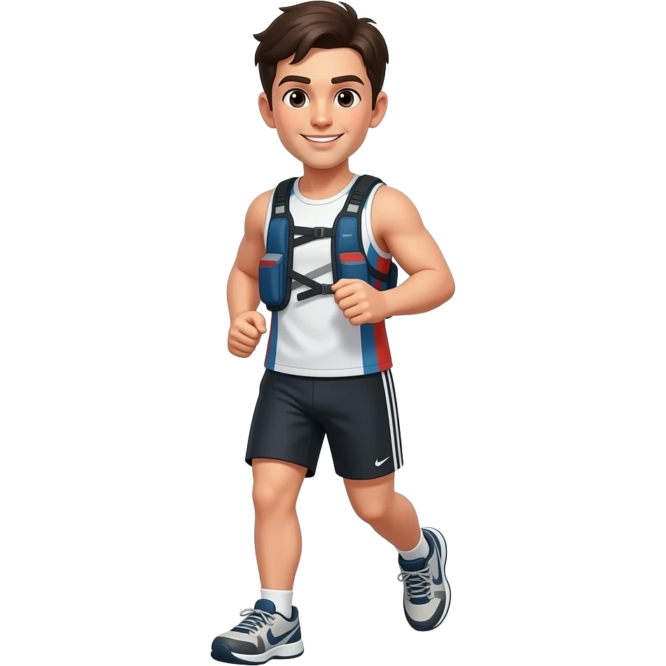 Trail runner emoji
