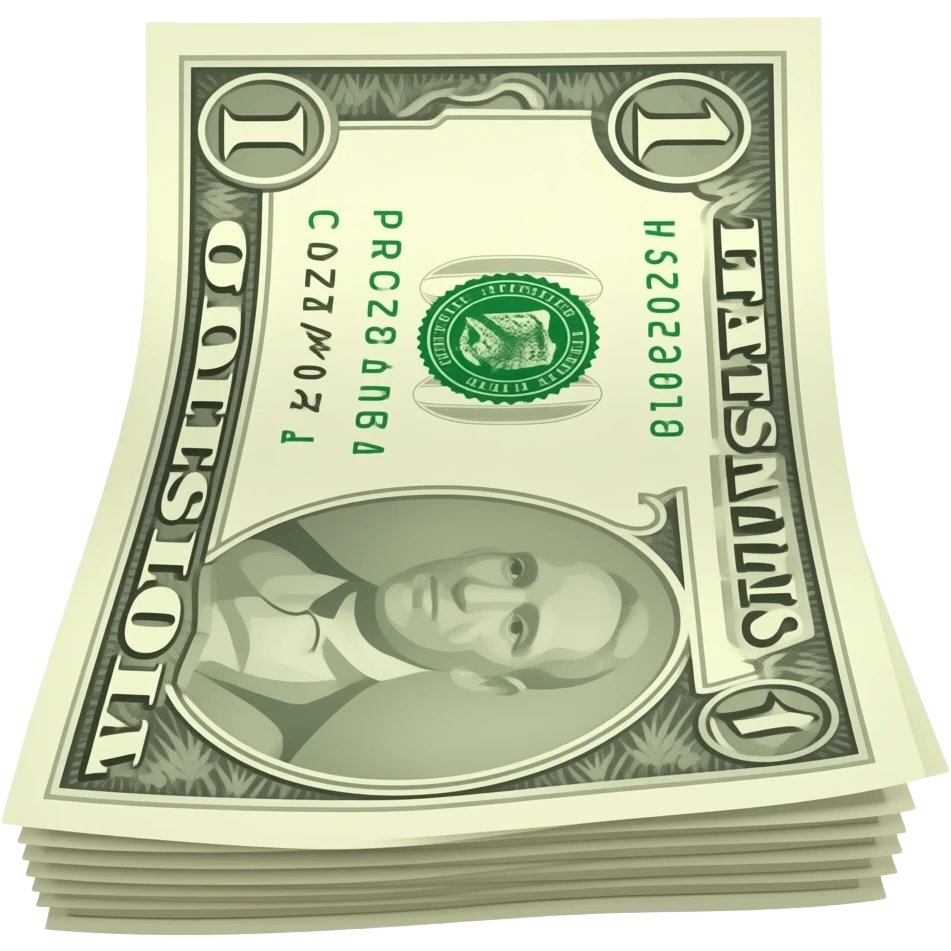 dollar emoji