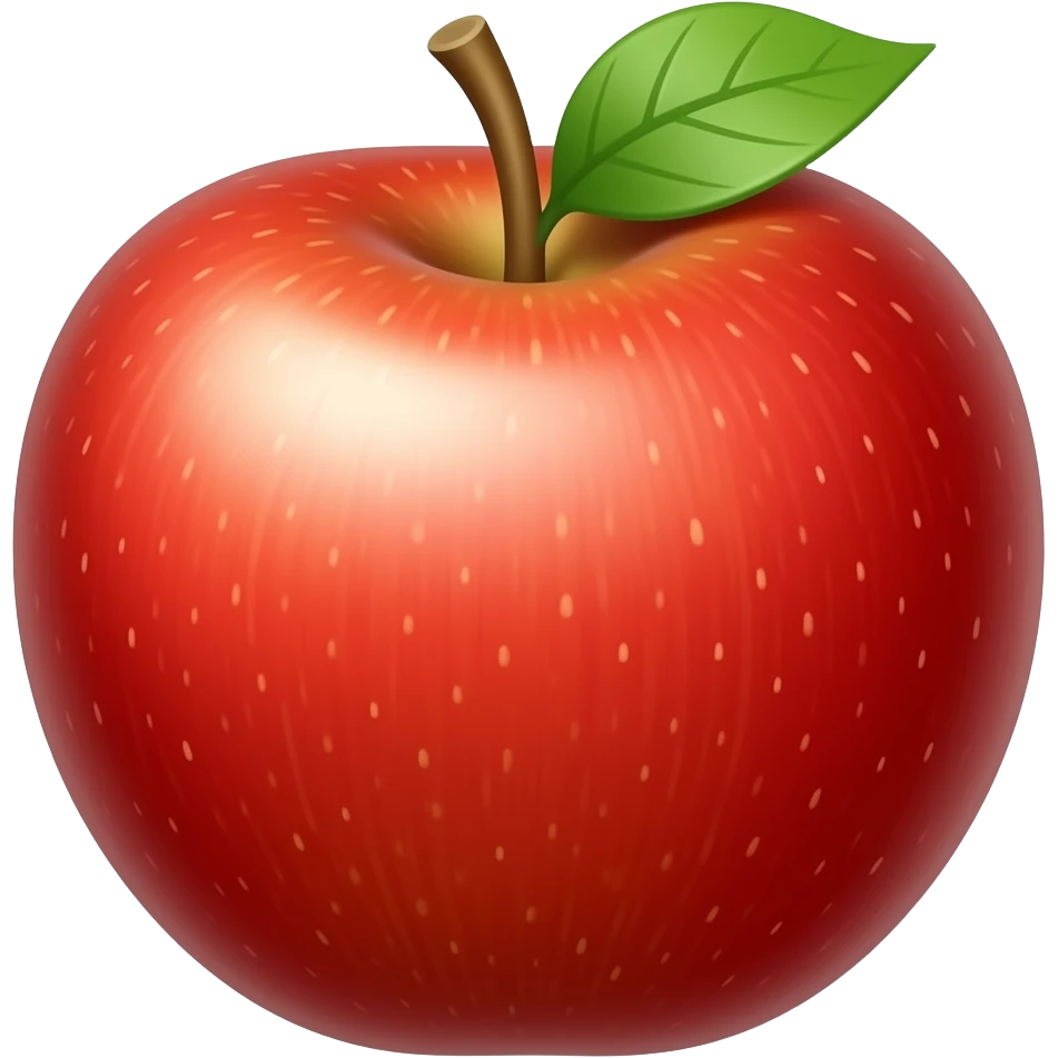 Red Apple emoji