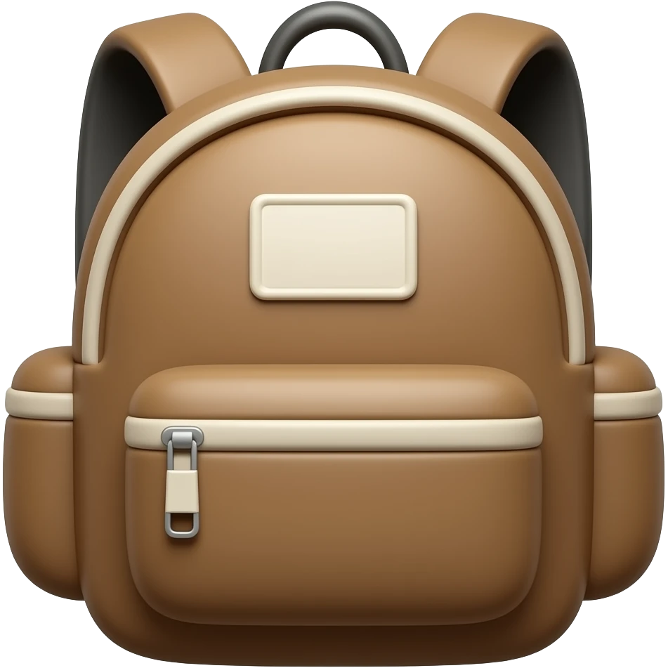 travel backpack emoji