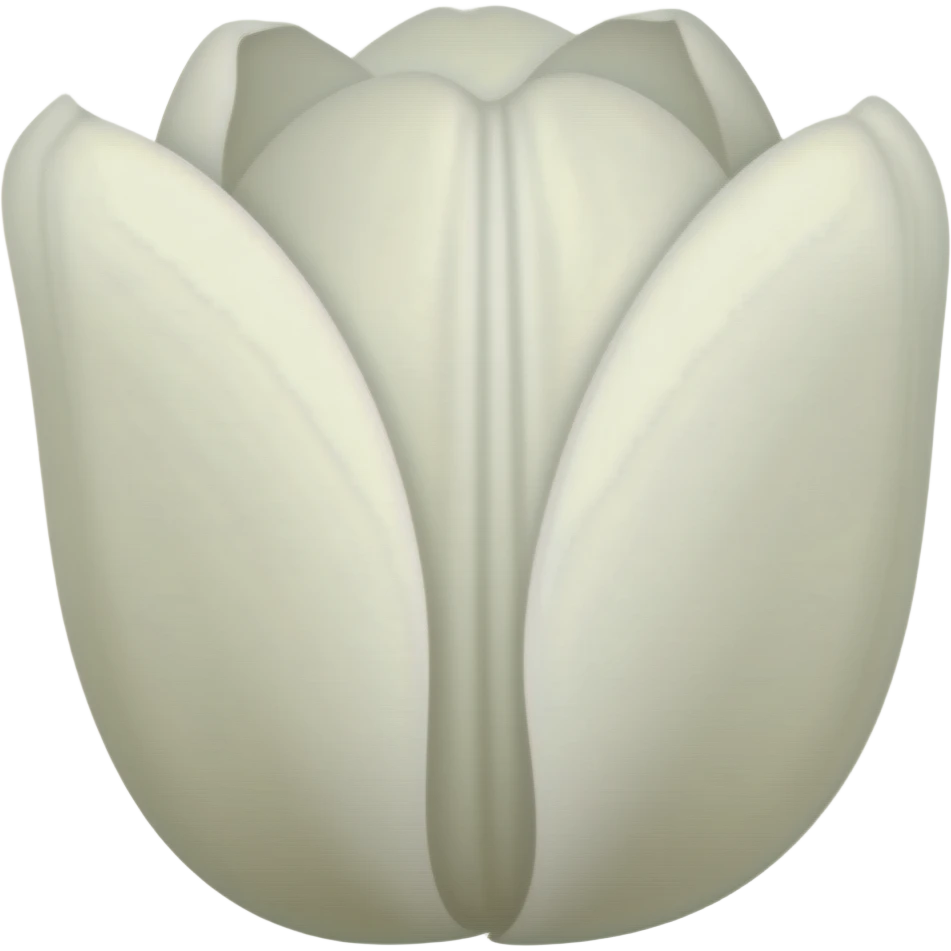 White Tulip emoji
