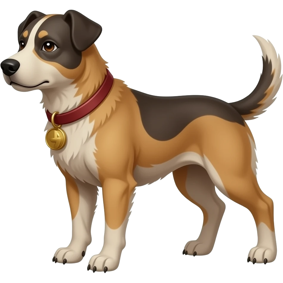 Dogman cryptid emoji