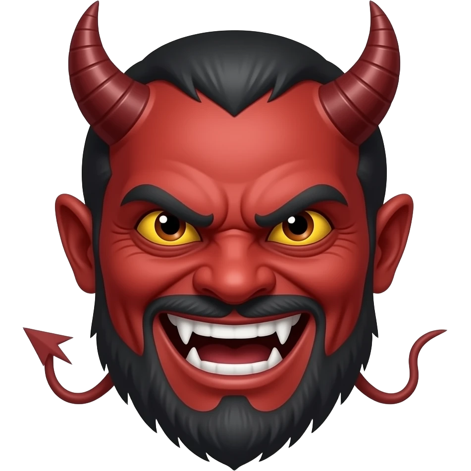 demon laugh emoji
