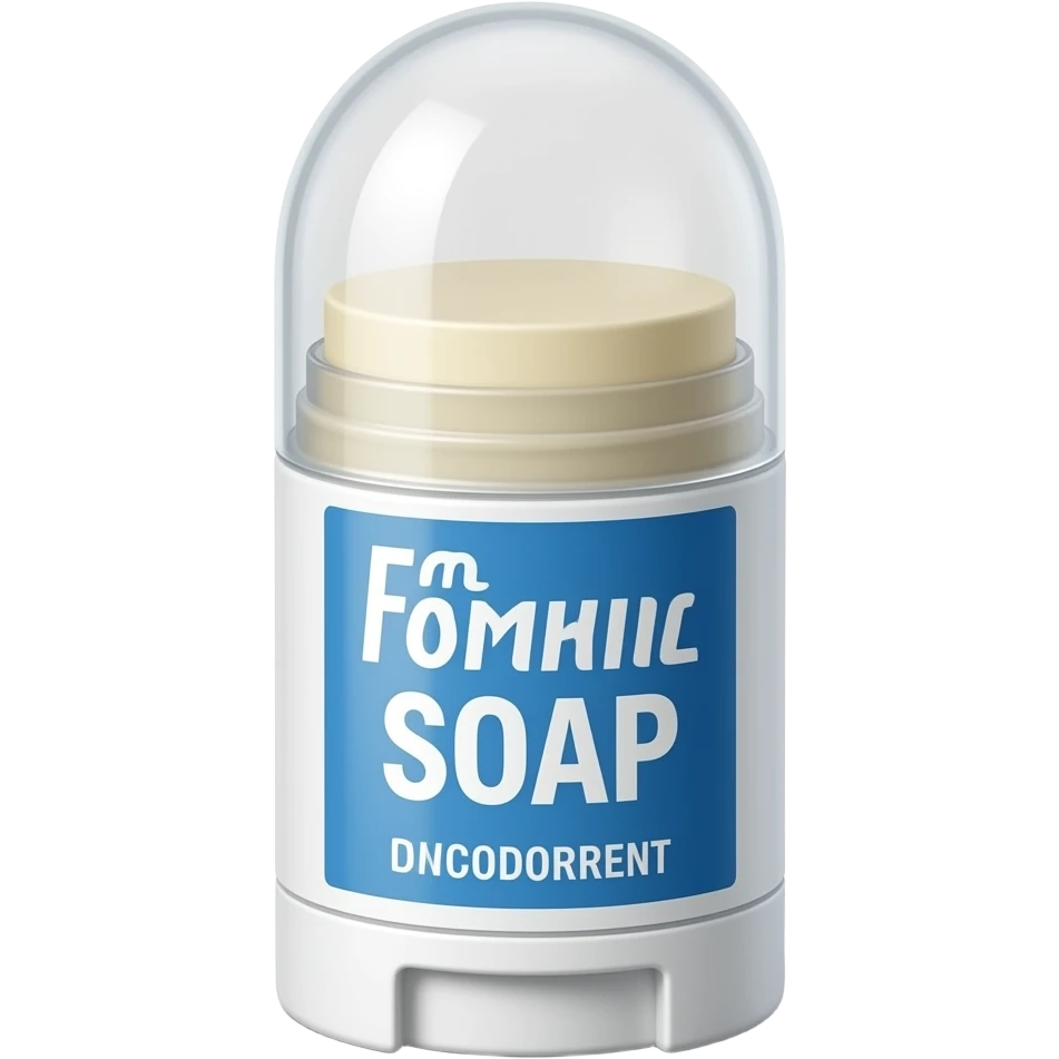 fomin soap deodorant stick emoji