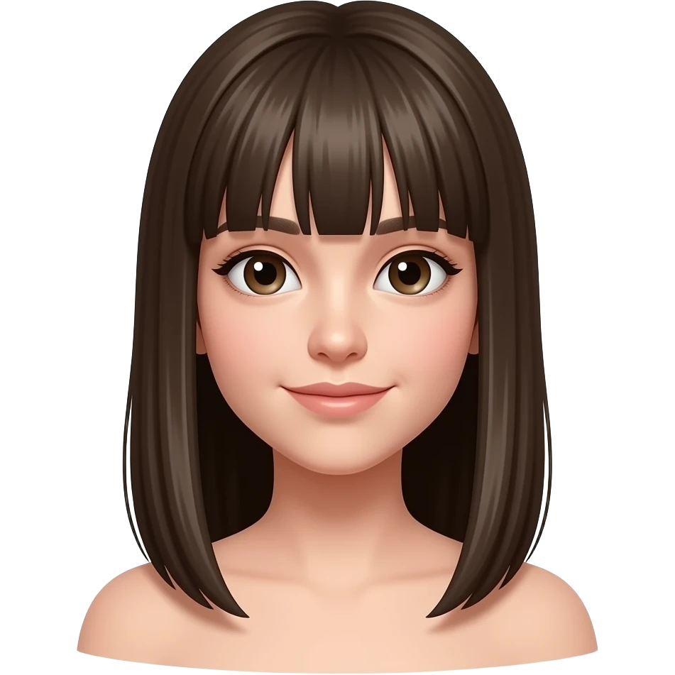 girl with white skin, straight hair, posing showing feet emoji