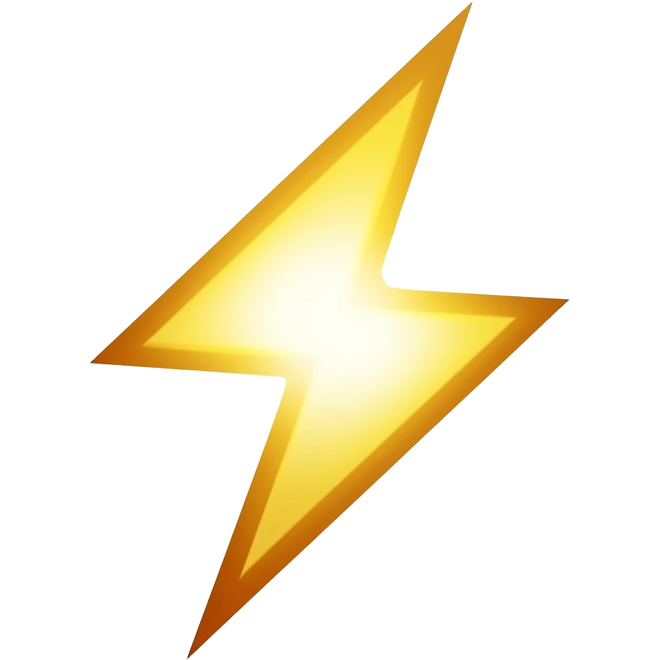 flash emoji