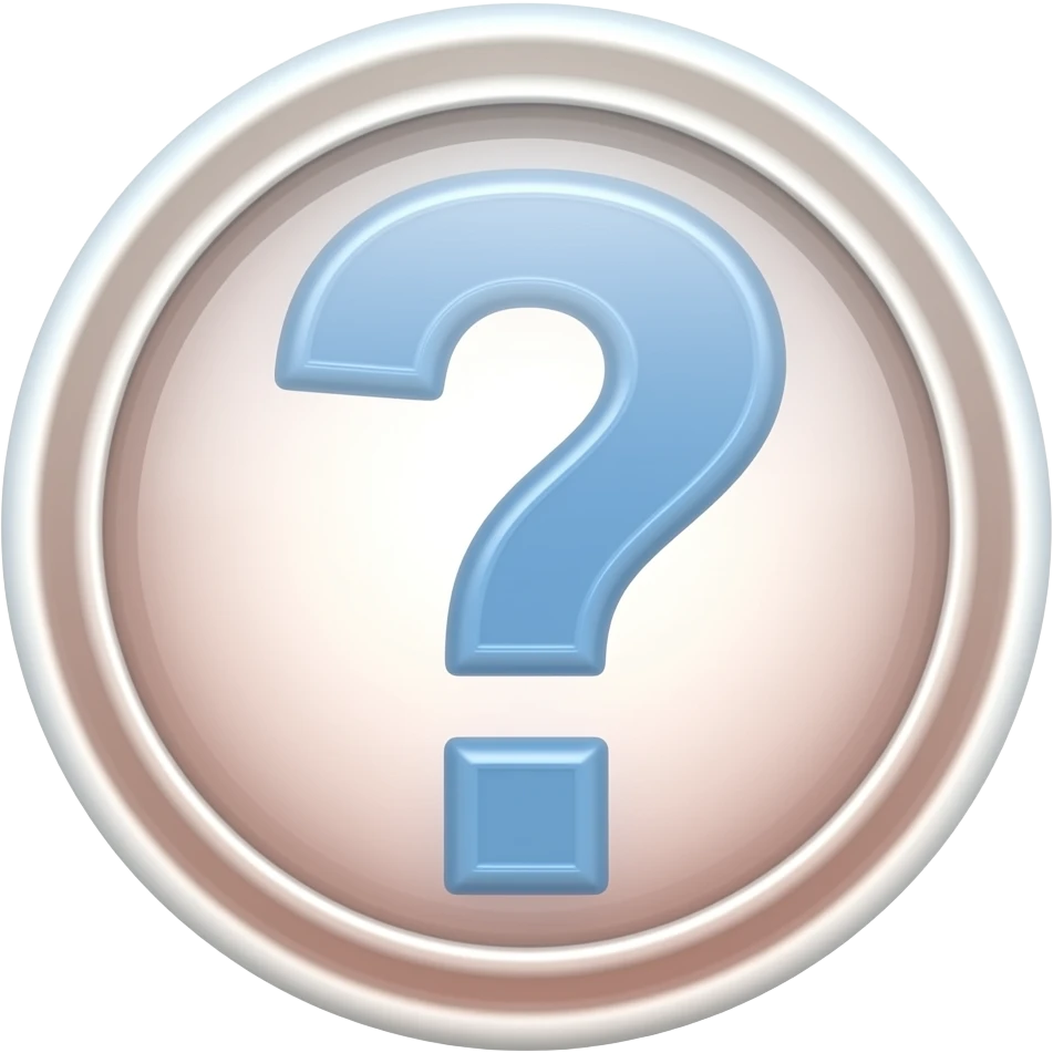 "?" emoji