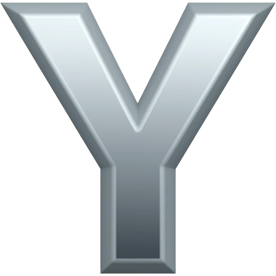 Letter Y emoji