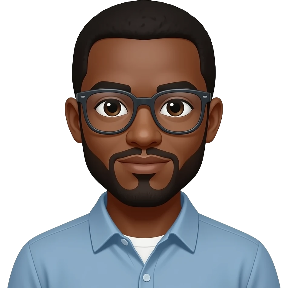 black man emoji