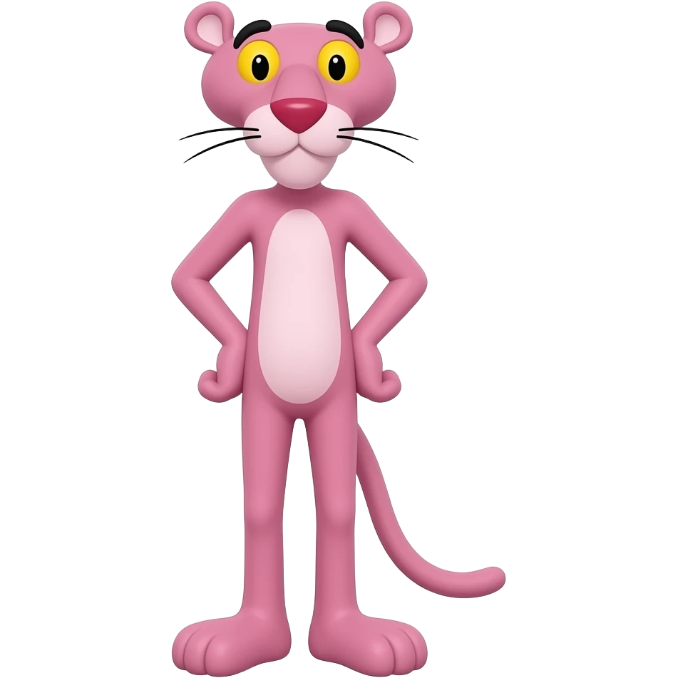 pink panther emoji