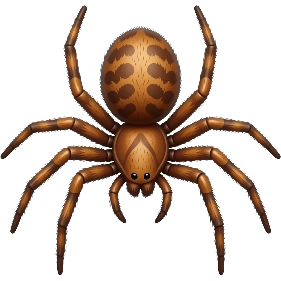 a spider emoji