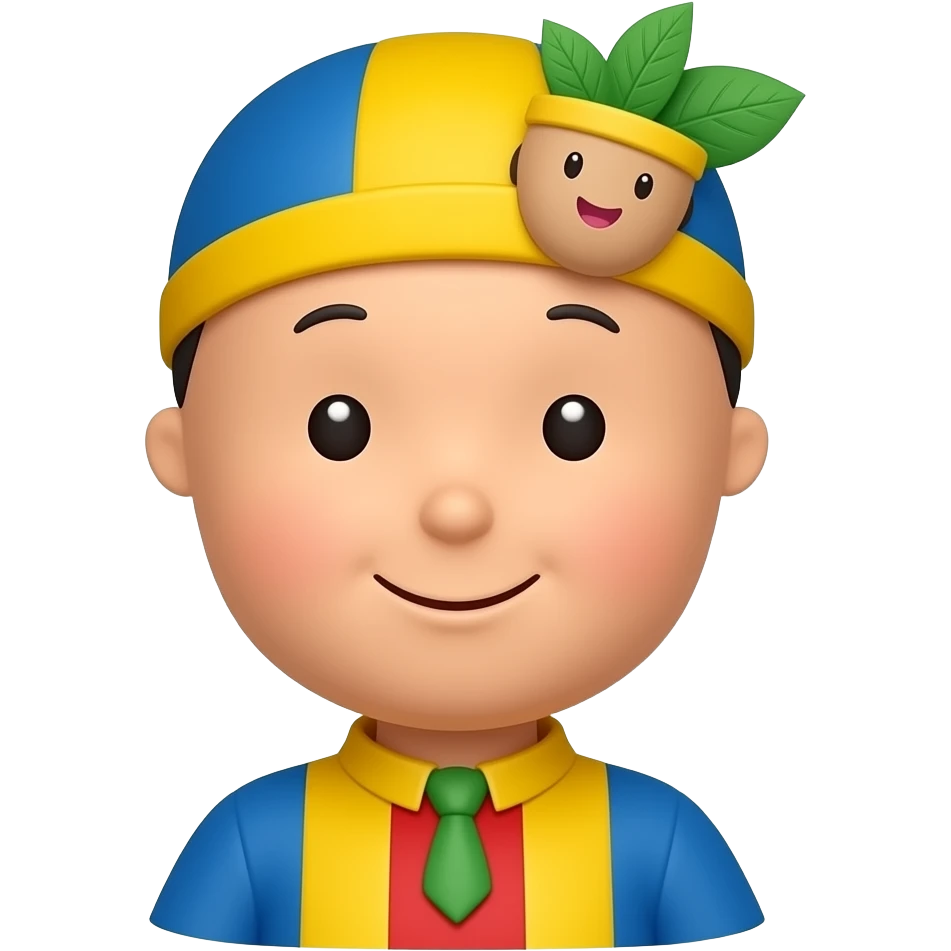 Caillou emoji