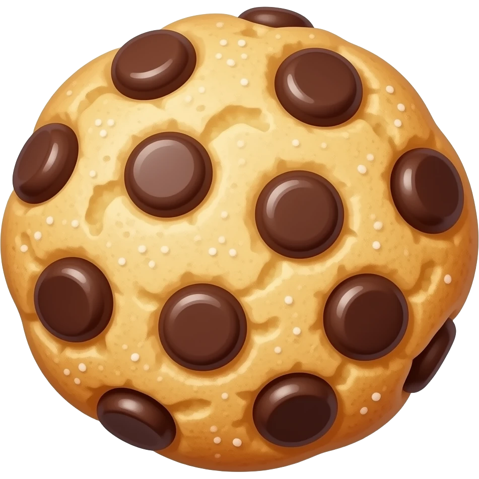 Chocolate Chip Cookie emoji