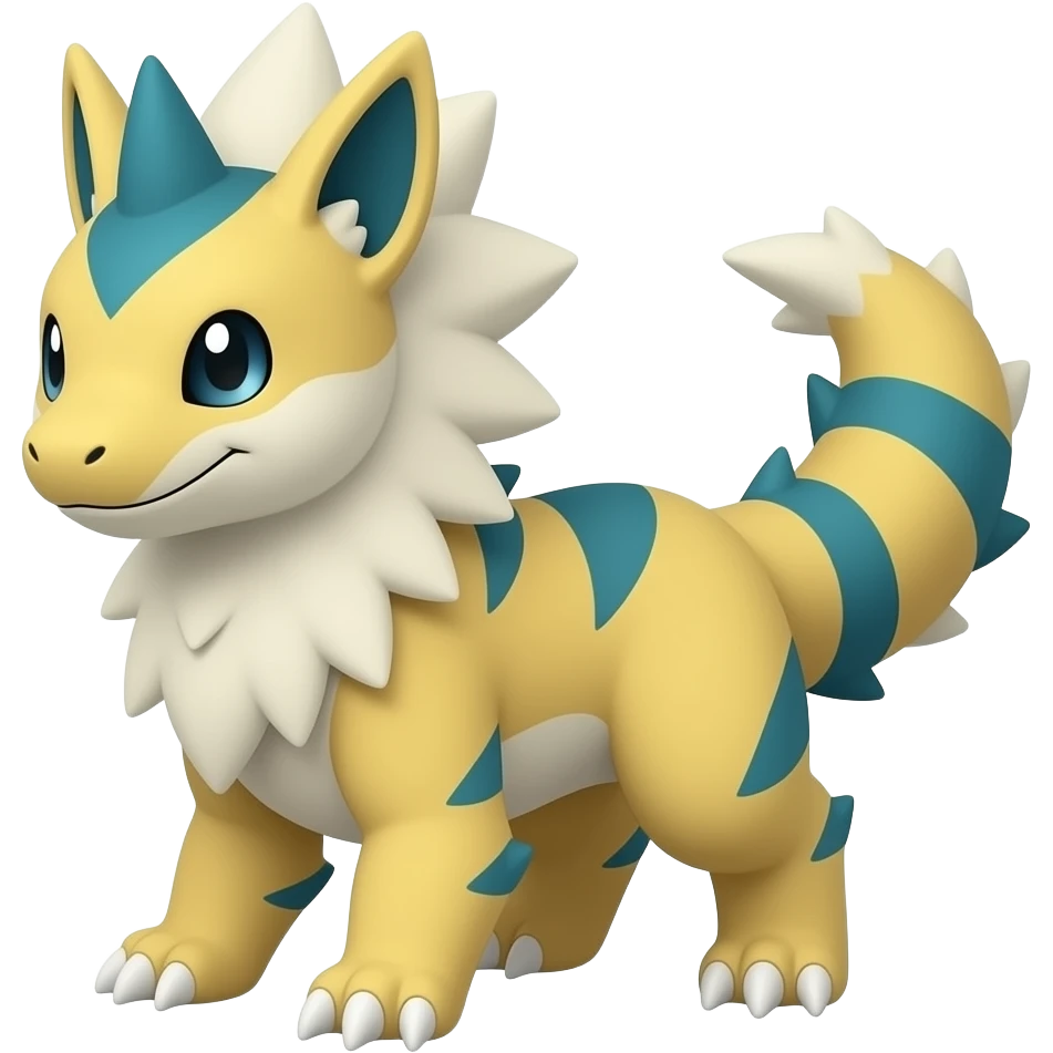 Guilmon-Cyclizar-Miraidon-Fakémon-Animal-hybrid, full body emoji