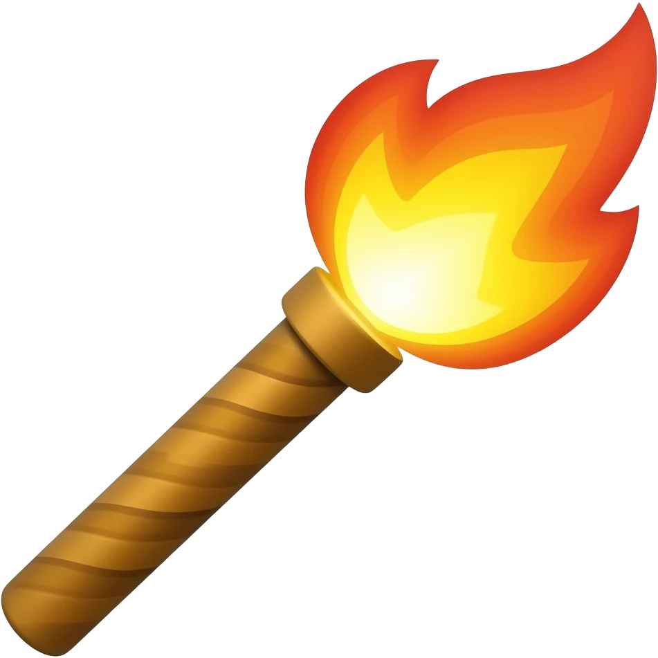 Torch emoji