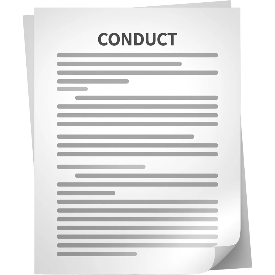 code of conduct emoji