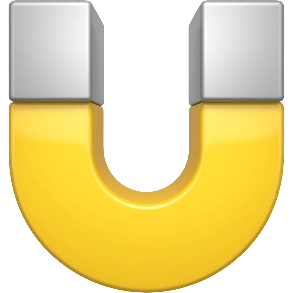 yellow Magnet emoji