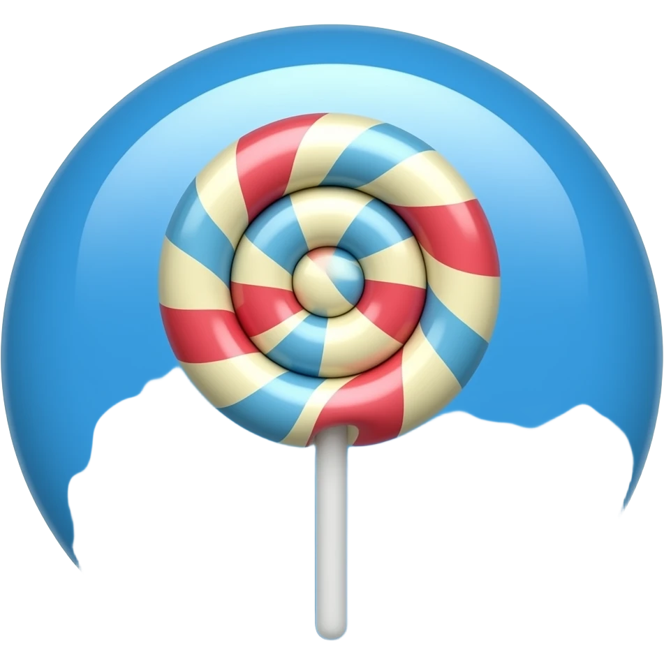 🍬🔵 emoji