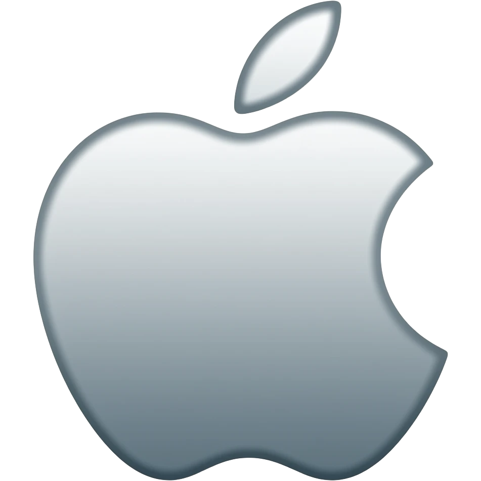 Apple logo emoji