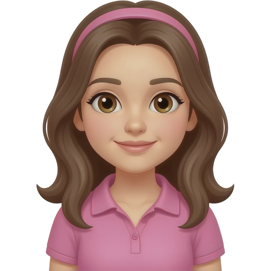 girl wearing pink clothes emoji