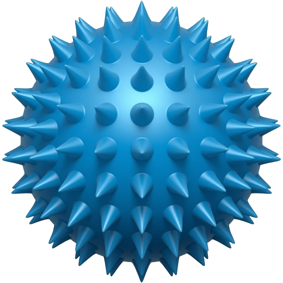 Buzz ball blue emoji