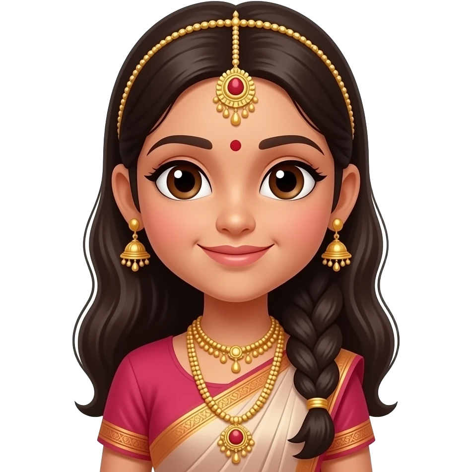Hindu girl emoji