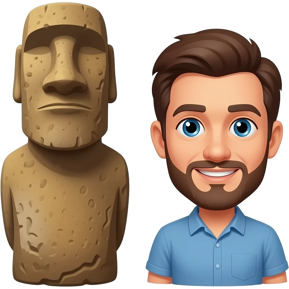 🗿🤪 emoji