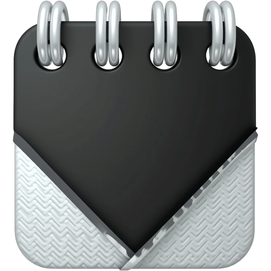 notebook Black emoji