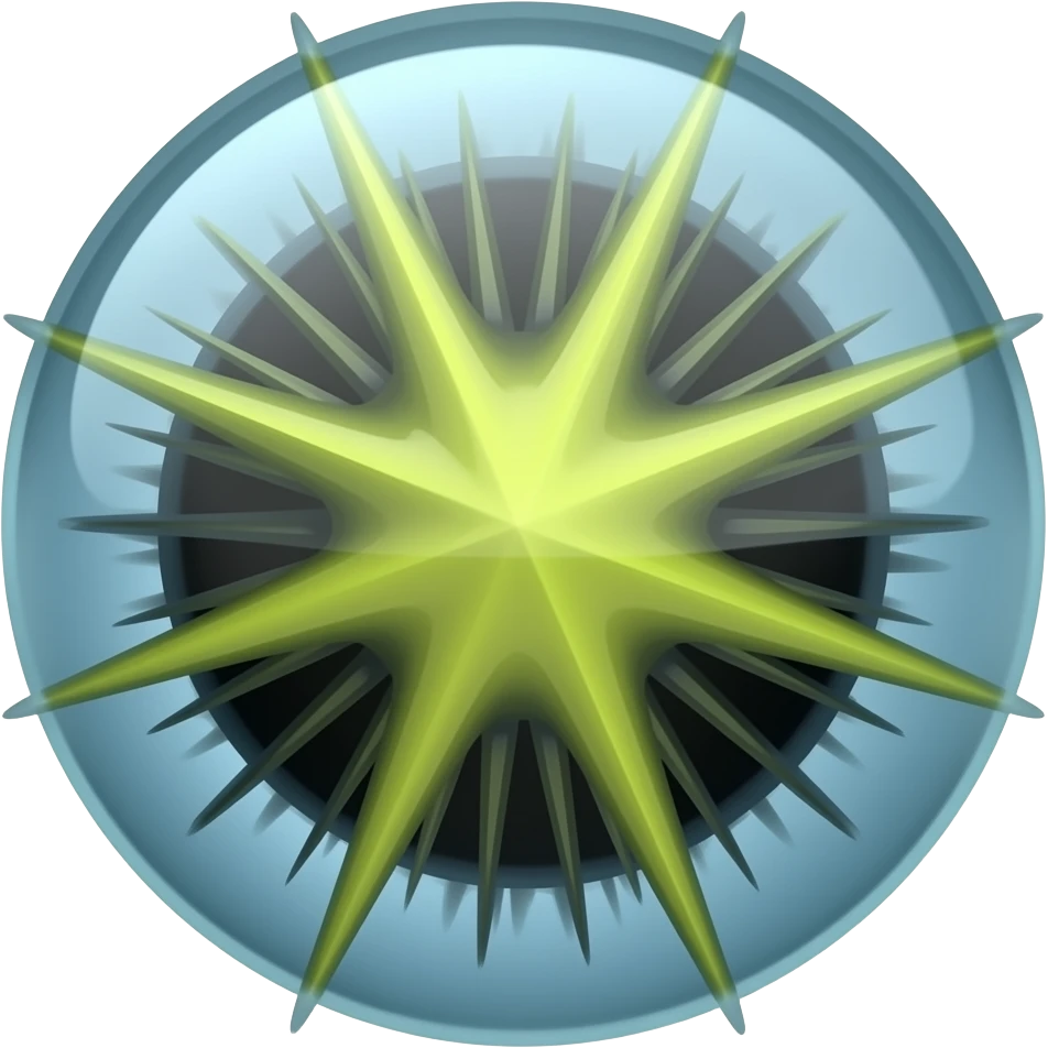 Glass buzzball emoji