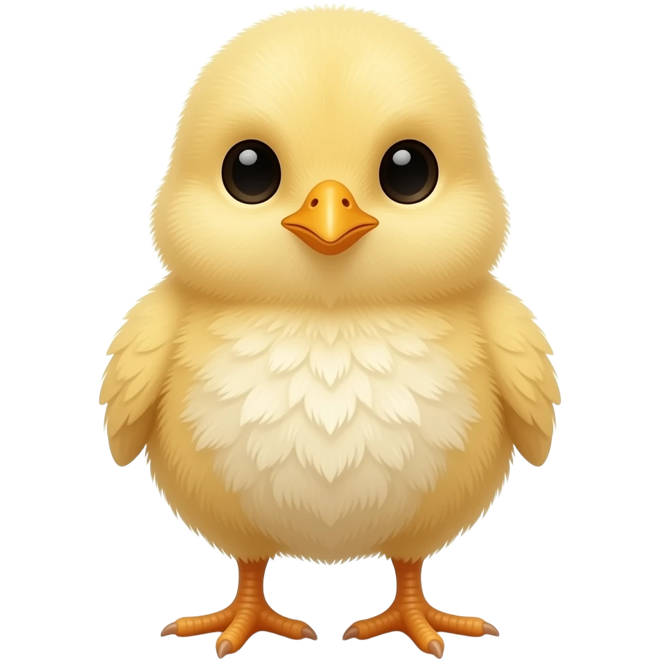 A tiny chick emoji