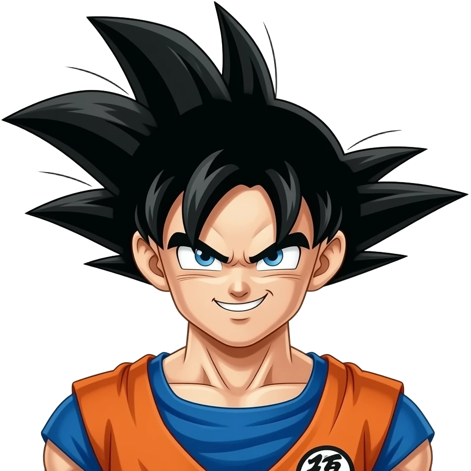 Goku fase blue emoji