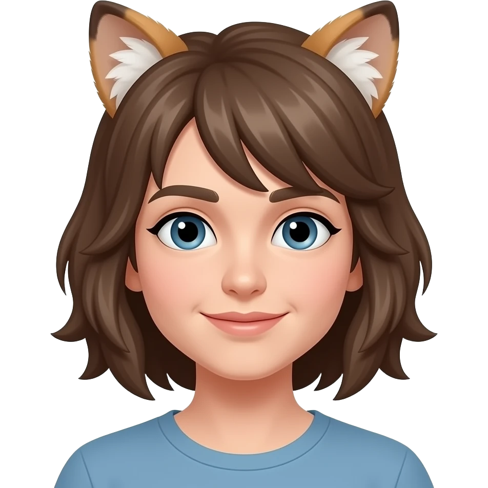 Feather ears emoji