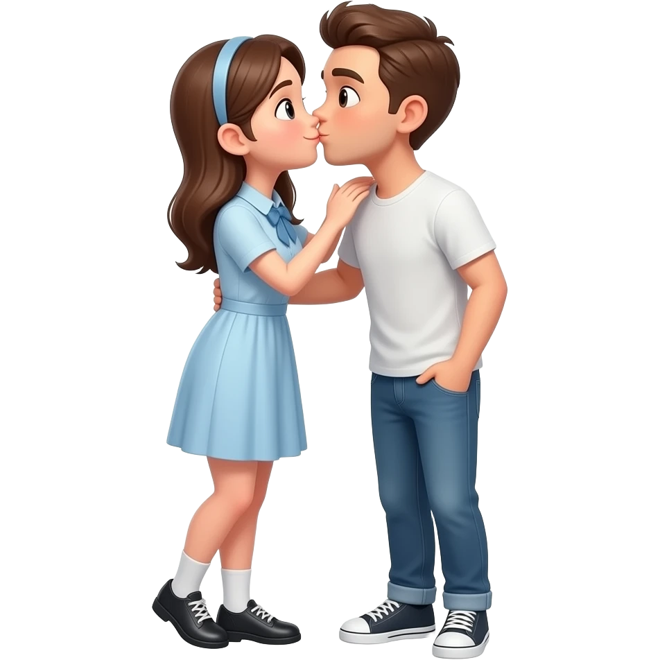 kissing emoji