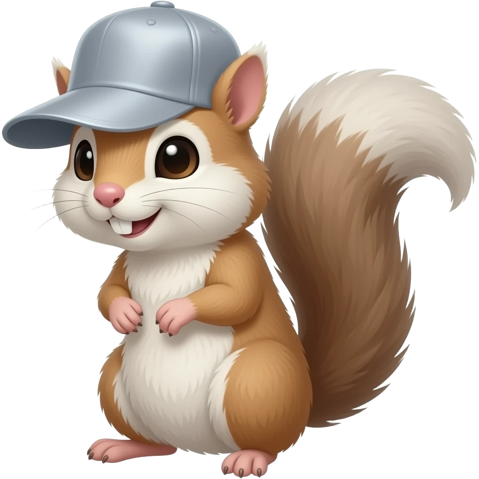 shrew with satin cap emoji