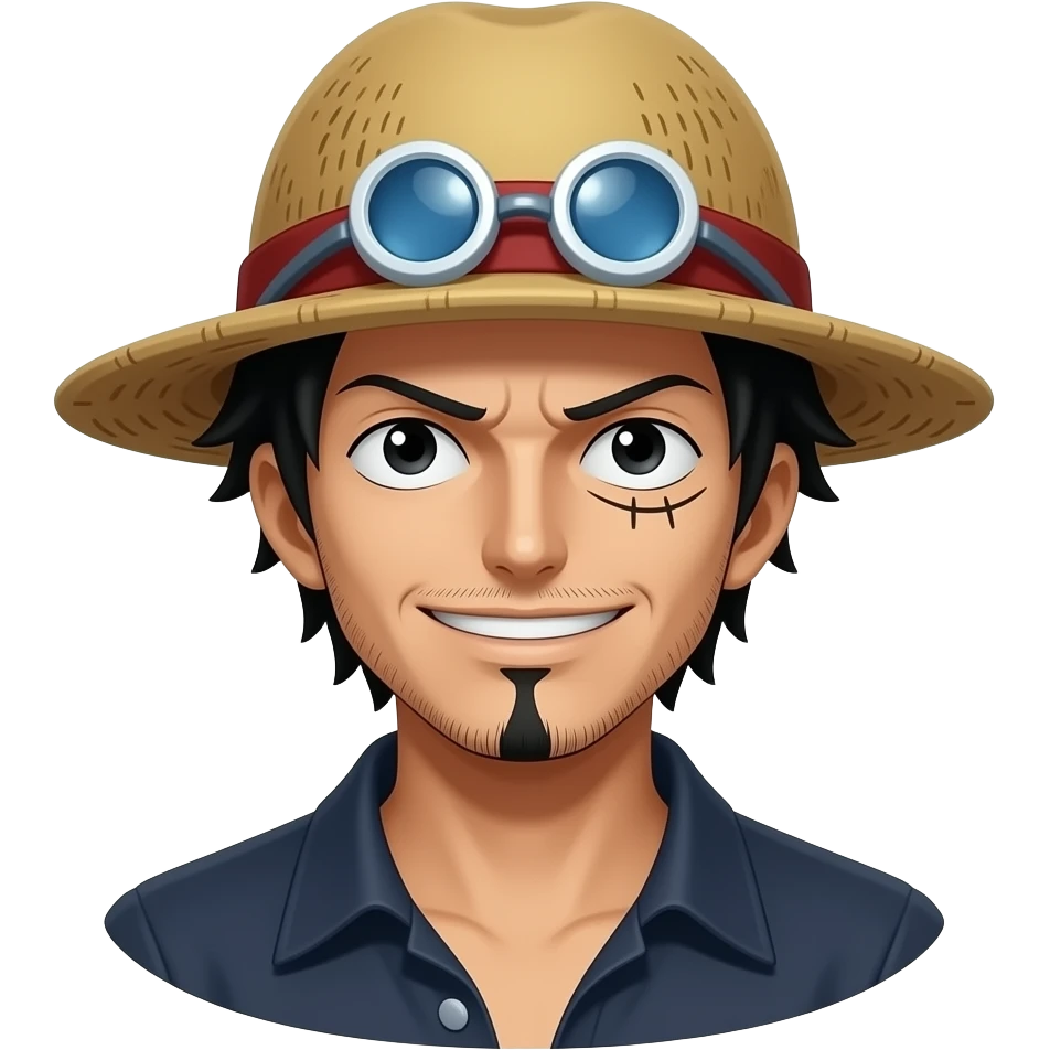 One piece ace emoji