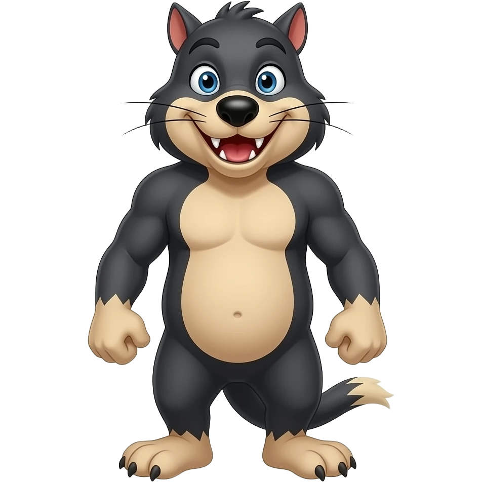 Taz dans les loney toons emoji
