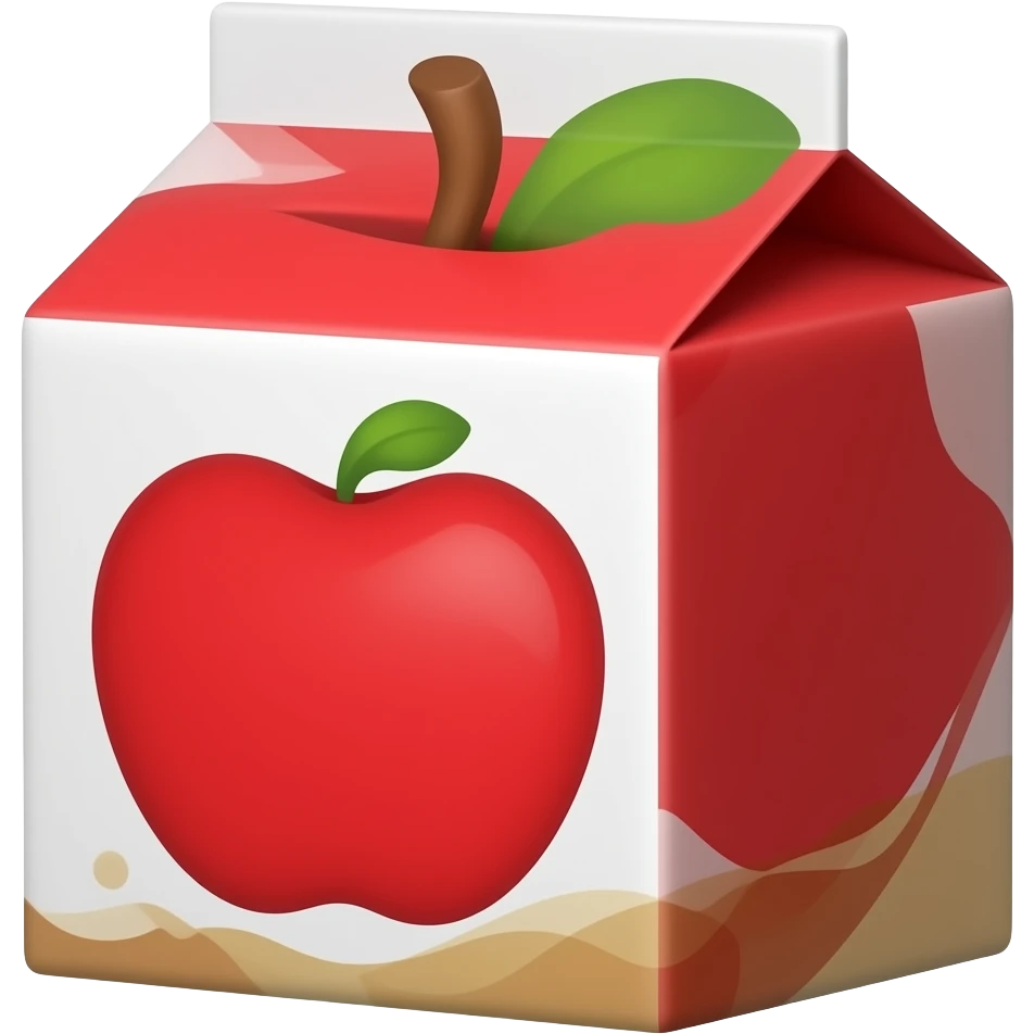 apple juicebox emoji