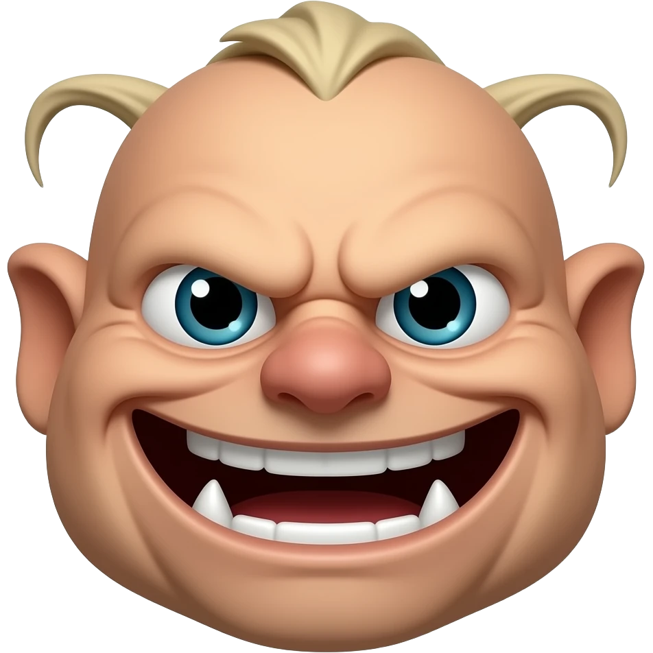 ट्रॉल फेस emoji